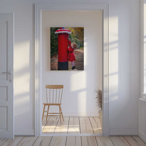 Tablou canvas „Posting to Santa” de Peter Davidson