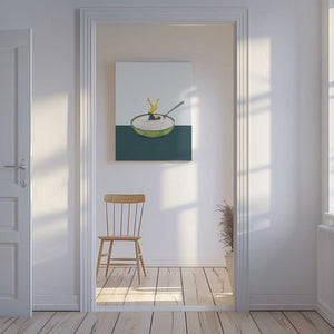 Tablou canvas „Yoga in my yogurt” de Maarten Léon