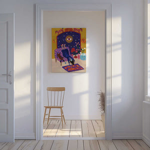 Tablou canvas „Day off from office” de Jota de jai