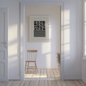 Tablou canvas „Geometric Balance” de THE MIUUS STUDIO