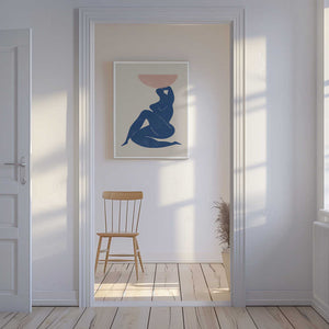 Tablou canvas „Harmony in Blue” de THE MIUUS STUDIO