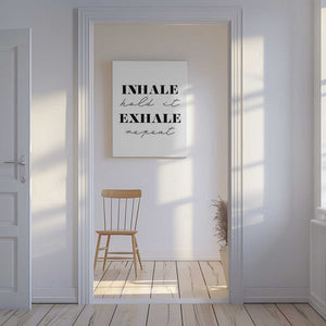 Tablou canvas „Inhale Exhale” de Pictufy Studio II