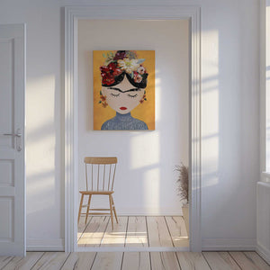 Tablou canvas „Floral Serenity” de Treechild