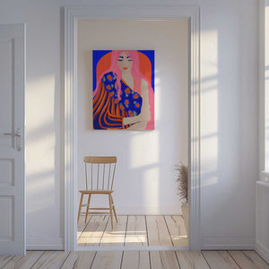 Tablou canvas „Vibrant Serenity” de Treechild