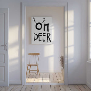 Tablou canvas „Antler Whimsy” de Treechild