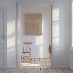 Tablou canvas „Christmas Reindeer” de Kristina N. - SoulArt Shop