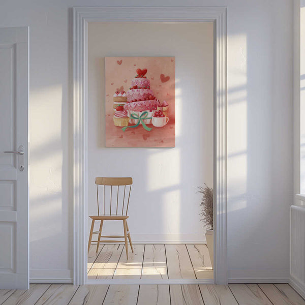 Tablou canvas „Pink Cake” de Xuan Thai