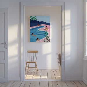 Tablou canvas „Pool Ladies” de Maja Tomljanovic