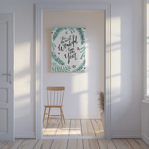 Tablou canvas „Most wonderful time of the year” de Rosana Laiz Blursbyai