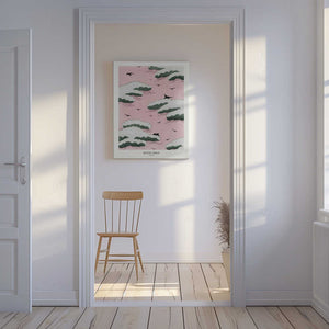 Tablou canvas „Pink Sky” de Bijutsu Sekai