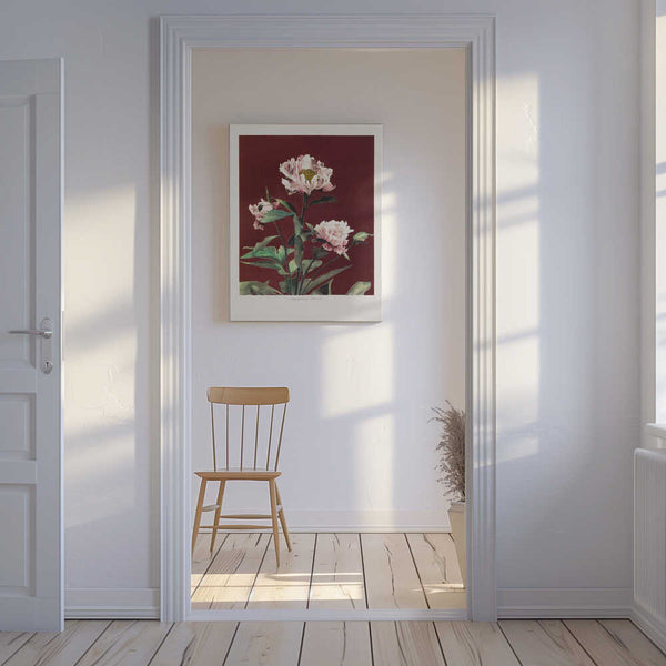 Tablou canvas „Hærdaceous Peony no2” de Ogawa Kazumasa