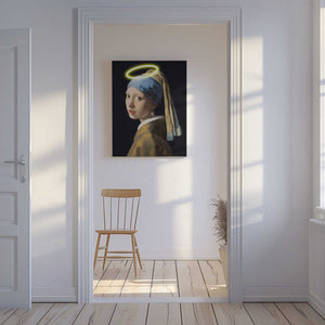 Tablou canvas „Girl With A Halo” de Artelele
