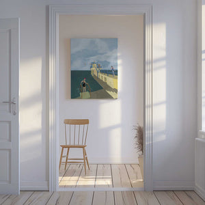 Tablou canvas „Blackrock, Salthill, Galway Ireland Art Print” de Charlotte Trudgett