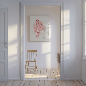 Tablou canvas „Model Resting In A Chair” de Francesco Gulina