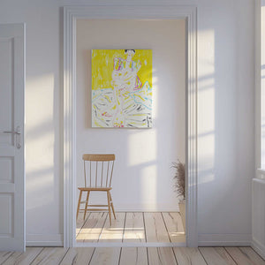 Tablou canvas „The Girl In The Yellow Dress” de Francesco Gulina