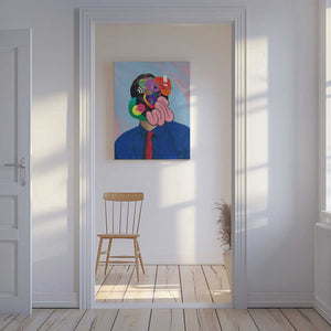 Tablou canvas „Trying Hard To Look Busy” de Famous When Dead