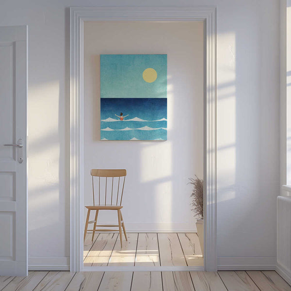 Tablou canvas „Sea Swim ii” de longwayhome