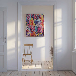 Tablou canvas „Ponies” de Pauline Wegman | Key and Sea Creative