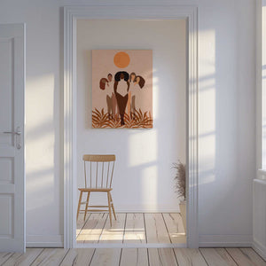 Tablou canvas „W.O.M.E.N 2” de Carelle N'guessan