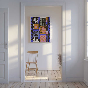 Tablou canvas „Colorful Geometry” de Treechild