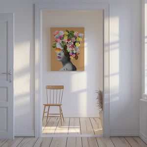 Tablou canvas „Floral portrait” de Frida Floral Studio