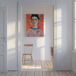 Tablou canvas „Floral Portrait Aura” de Treechild