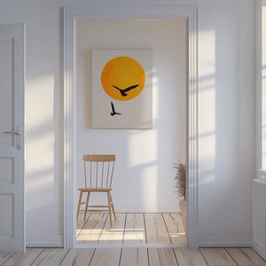 Tablou canvas „Birds In the Sky” de Kubistika