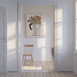 Tablou canvas „Moka Flowers” de Florent Bodart