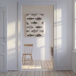 Tablou canvas „Fishes In Geometrics Nº4” de Florent Bodart