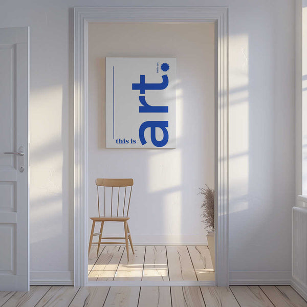 Tablou canvas „Hello Bold Typography” de Athene Fritsch