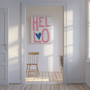 Tablou canvas „Friendly Heartbeat” de Athene Fritsch