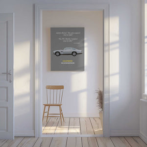 Tablou canvas „Goldfinger Standard Wall Art” de WallChart Art Studio