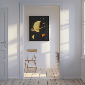 Tablou canvas „Rings of Saturn” de Taudalpoi