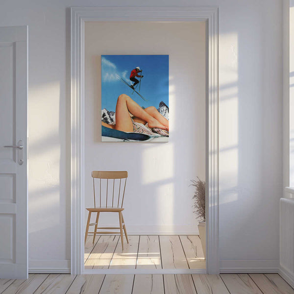 Tablou canvas „The Big Jump” de Taudalpoi