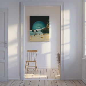 Tablou canvas „Space Beach” de Taudalpoi