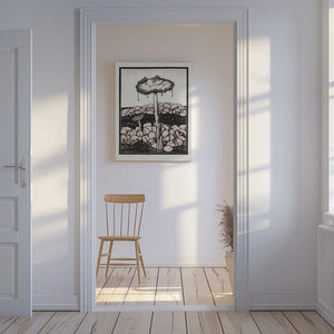 Tablou canvas „Dripping Mushroom 1916” de Julie De Graag