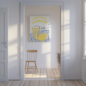 Tablou canvas „Refreshing Sip Deal” de Athene Fritsch
