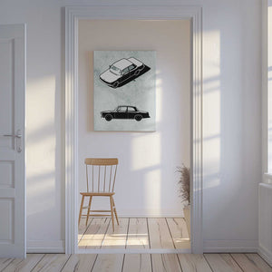 Tablou canvas „Minimal Car Series Ii” de jay stanley