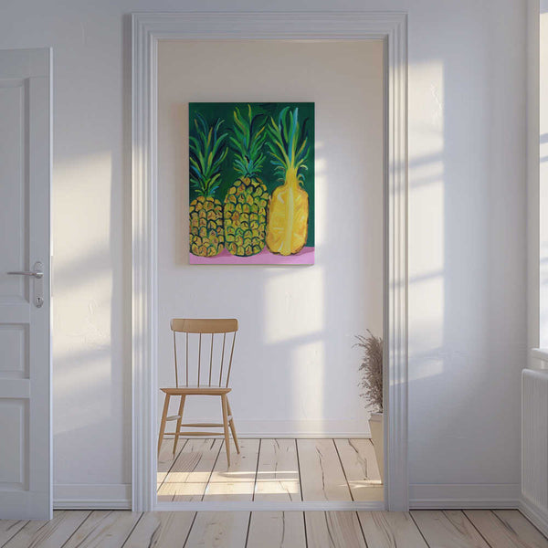 Tablou canvas „Pineapples” de Alice Straker