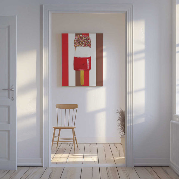 Tablou canvas „Fab Stripes” de Alice Straker