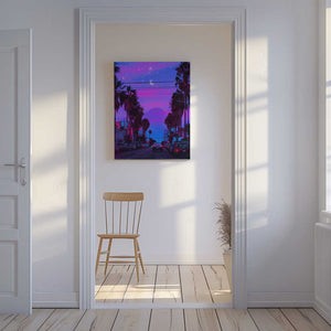 Tablou canvas „Lofi Cali” de Ritvik takkar