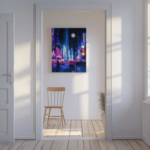 Tablou canvas „Moon City” de Ritvik takkar