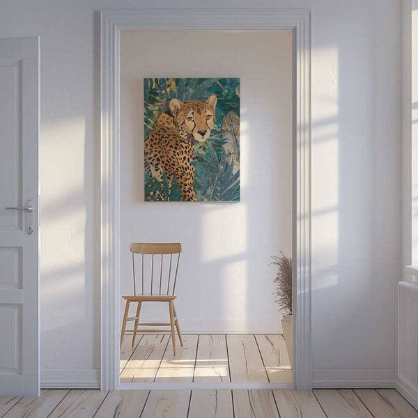 Tablou canvas „Cheetah In the Jungle 2” de Sarah Manovski