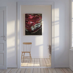 Tablou canvas „Crimson Classic Shine” de Shot by Clint