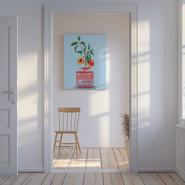 Tablou canvas „Peach Tree in Vase” de Raissa Oltmanns