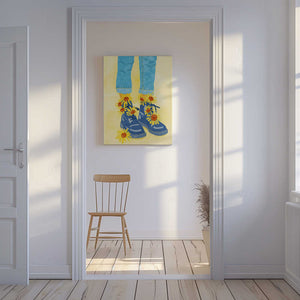 Tablou canvas „Sunflower Walk” de Raissa Oltmanns