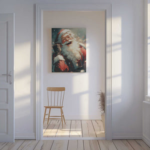 Tablou canvas „Jolly Santa's Call” de Treechild