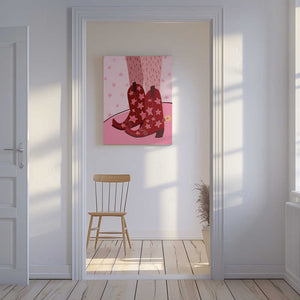 Tablou canvas „Starlit Boots” de Athene Fritsch