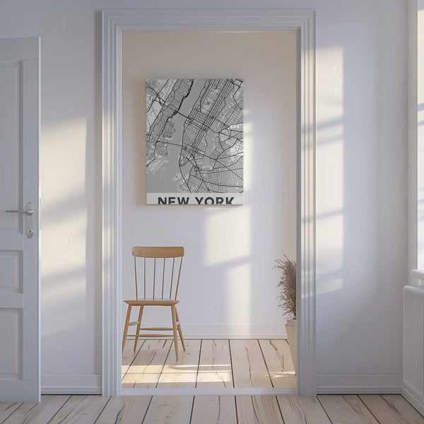 Tablou canvas „New York White” de StudioSix