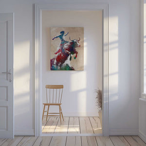 Tablou canvas „Sport Rodeo 1” de Justyna Jaszke
